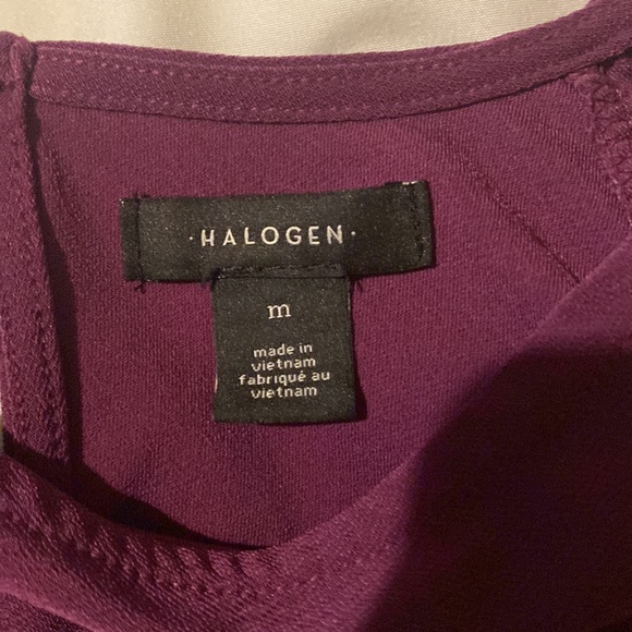 Purple three-quarter shirt by halogen - Picture 4 of 4